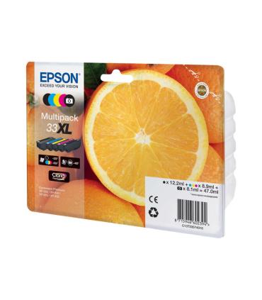Epson T3357 (33XL) Pack de 5 Cartuchos de Tinta Originales - C13T33574011