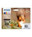 Epson 378 Pack de 6 Cartuchos de Tinta Originales - C13T37884010