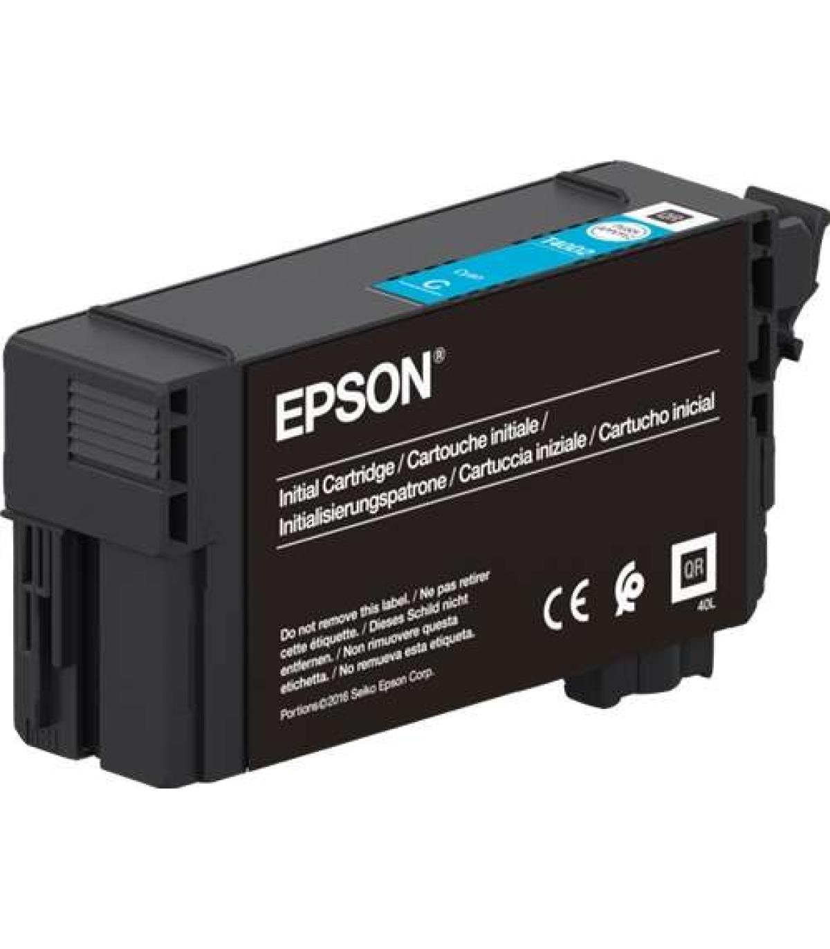 Epson T40C2 Cyan Cartucho de Tinta UltraChrome XD2 Original C13T40C240