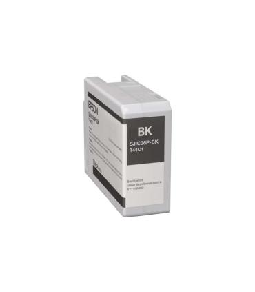 Epson SJIC36P Negro Cartucho de Tinta Original - C13T44C140/SJIC36P(K