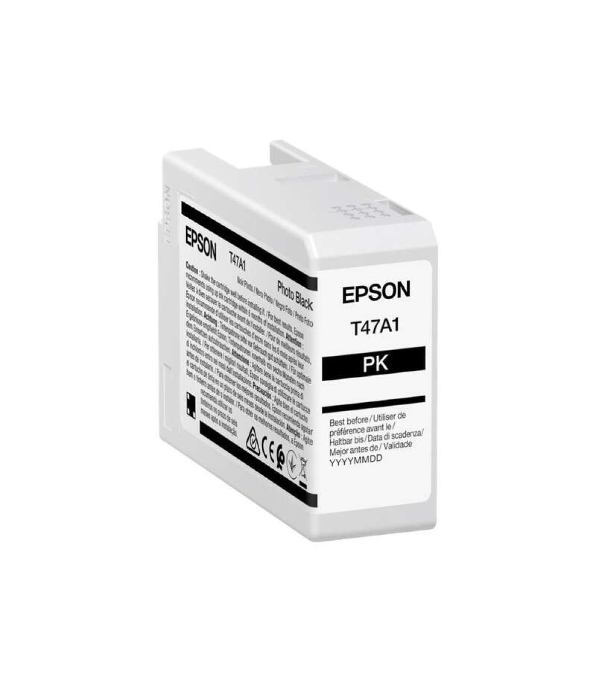 Epson T47A1 Negro Photo Cartucho de Tinta Original - C13T47A100