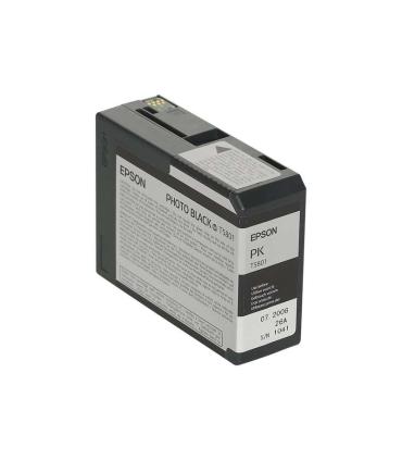 Epson T5801 Negro Photo Cartucho de Tinta Original - C13T580100