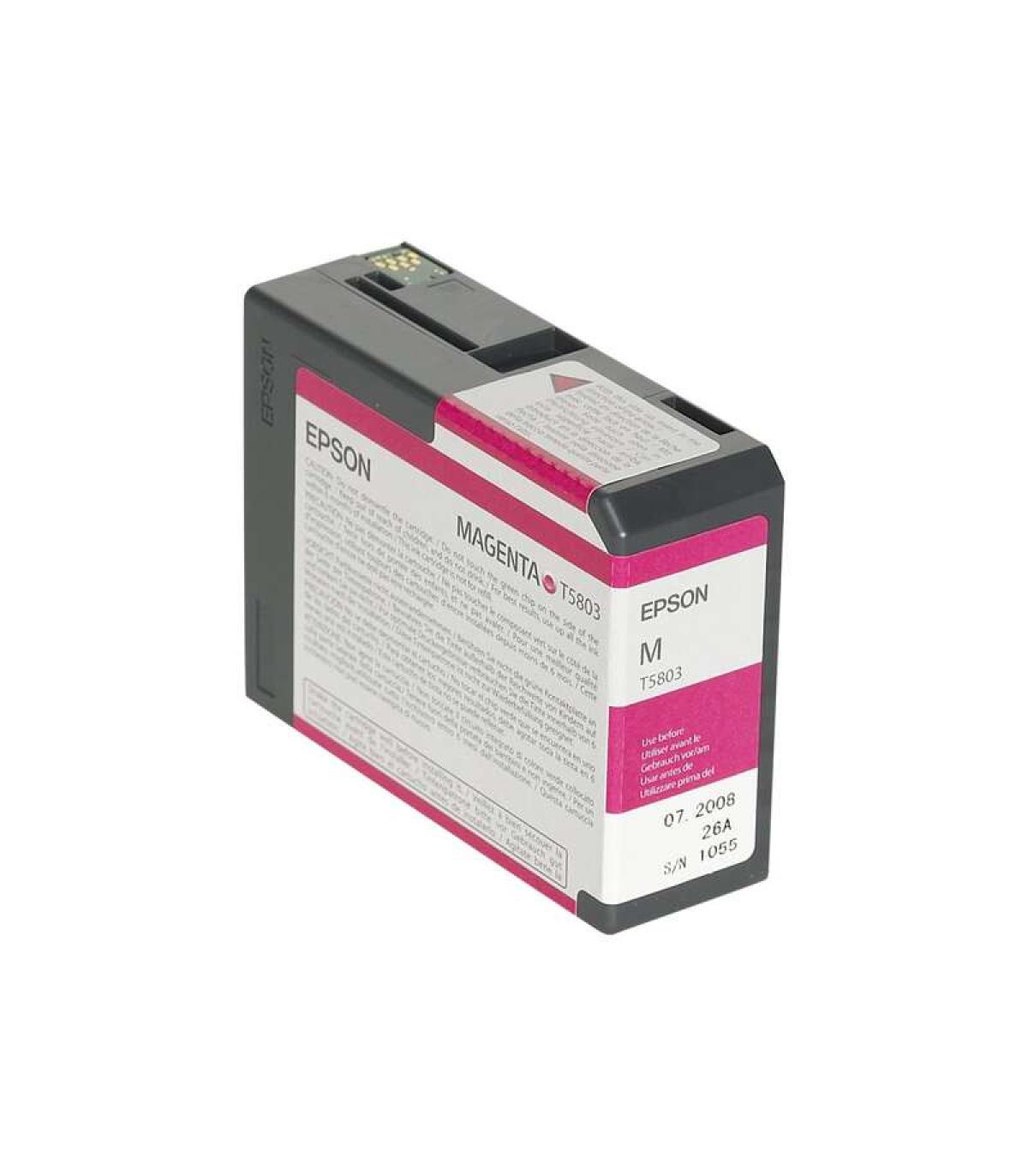 Epson T5803 Magenta Cartucho de Tinta Original - C13T580300