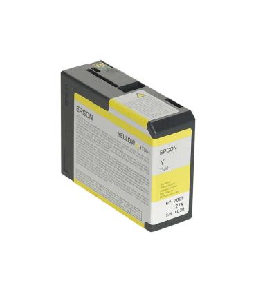 Epson T5804 Amarillo Cartucho de Tinta Original - C13T580400