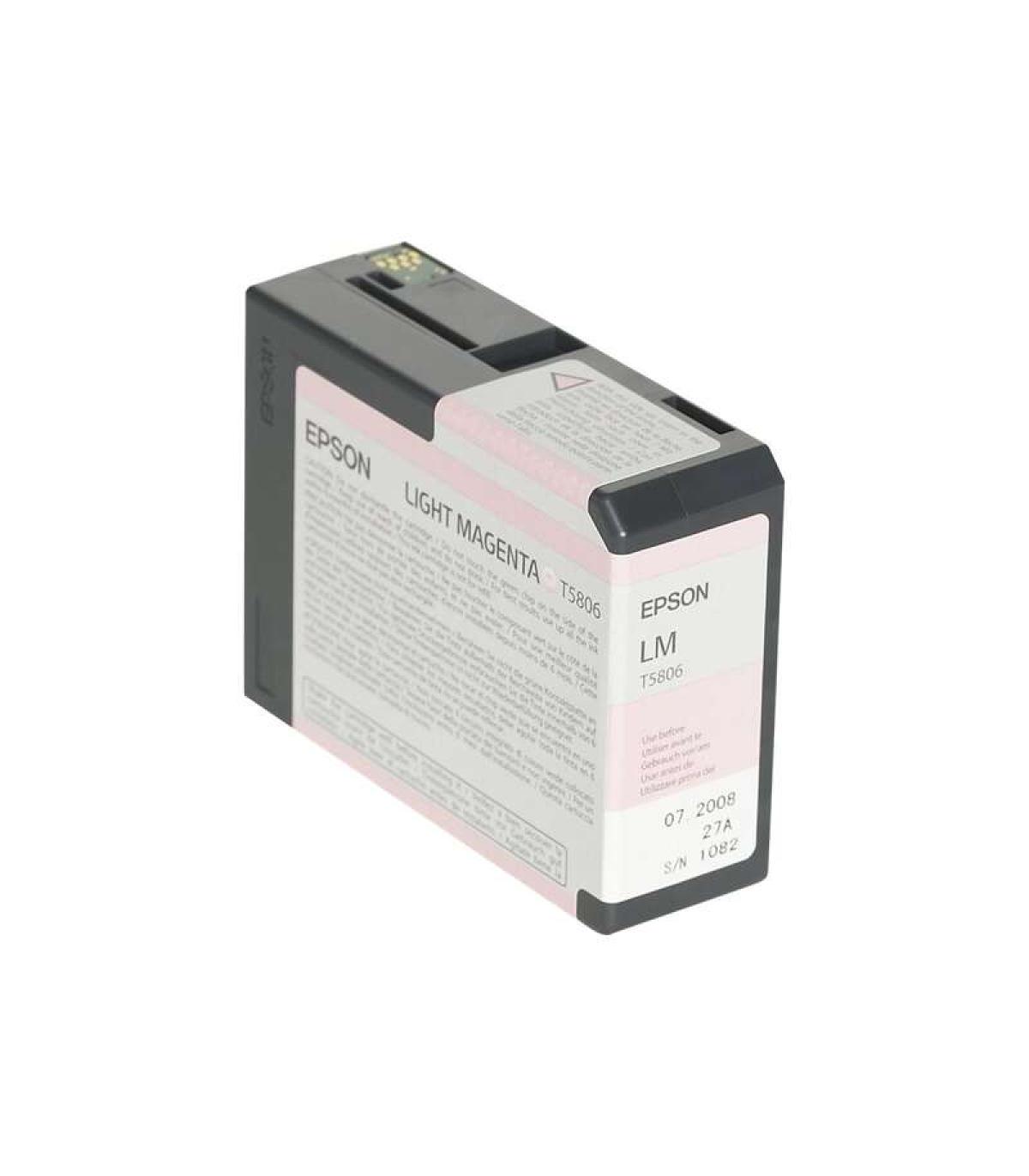 Epson T5806 Magenta Light Cartucho de Tinta Original - C13T580600