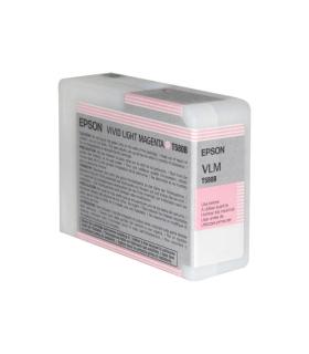 Epson T580B Magenta Light Vivido Cartucho de Tinta Original - C13T580B00