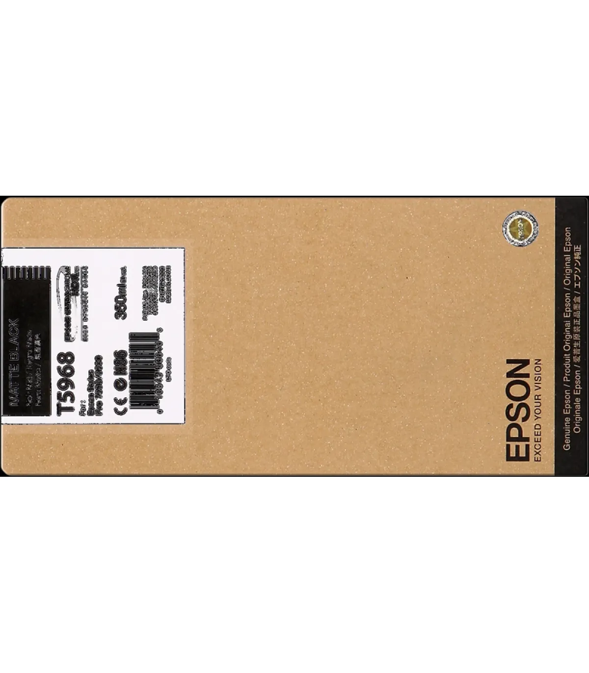 Epson T5968 Negro Mate Cartucho de Tinta Original - C13T596800