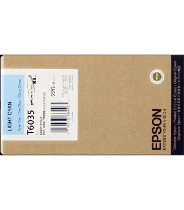 Epson T6035 Cyan Light Cartucho de Tinta Original - C13T603500