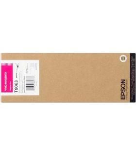 Epson T6063 Magenta Vivido Cartucho de Tinta Original - C13T606300