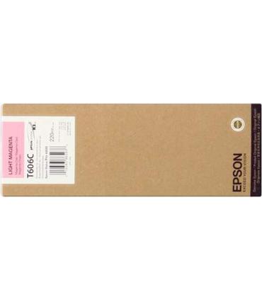 Epson T606C Magenta Light Cartucho de Tinta Original - C13T606C00