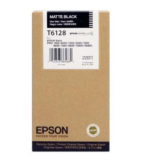 Epson T6128 Negro Mate Cartucho de Tinta Original - C13T612800