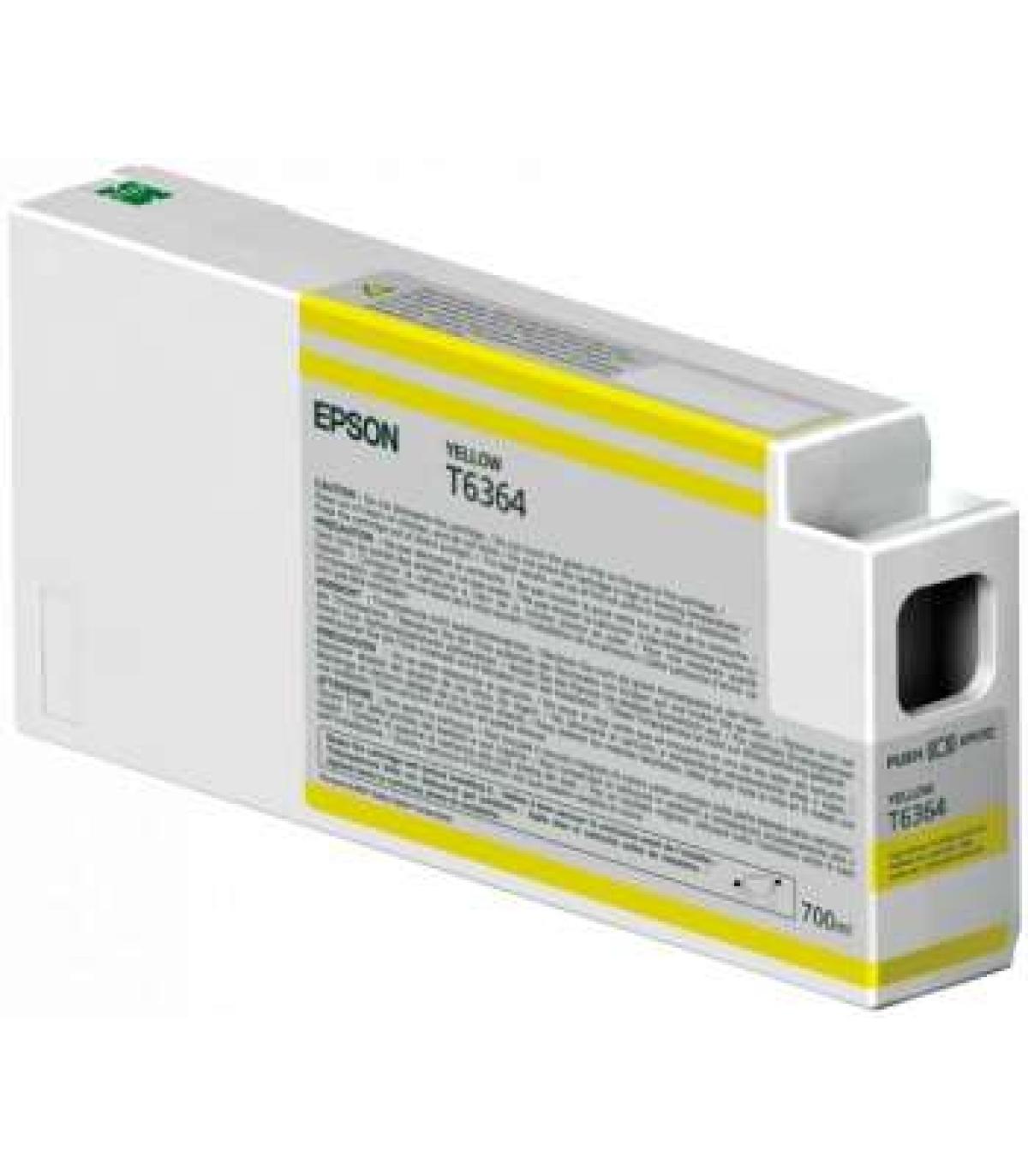 Epson T6364 Amarillo Cartucho de Tinta Original - C13T636400