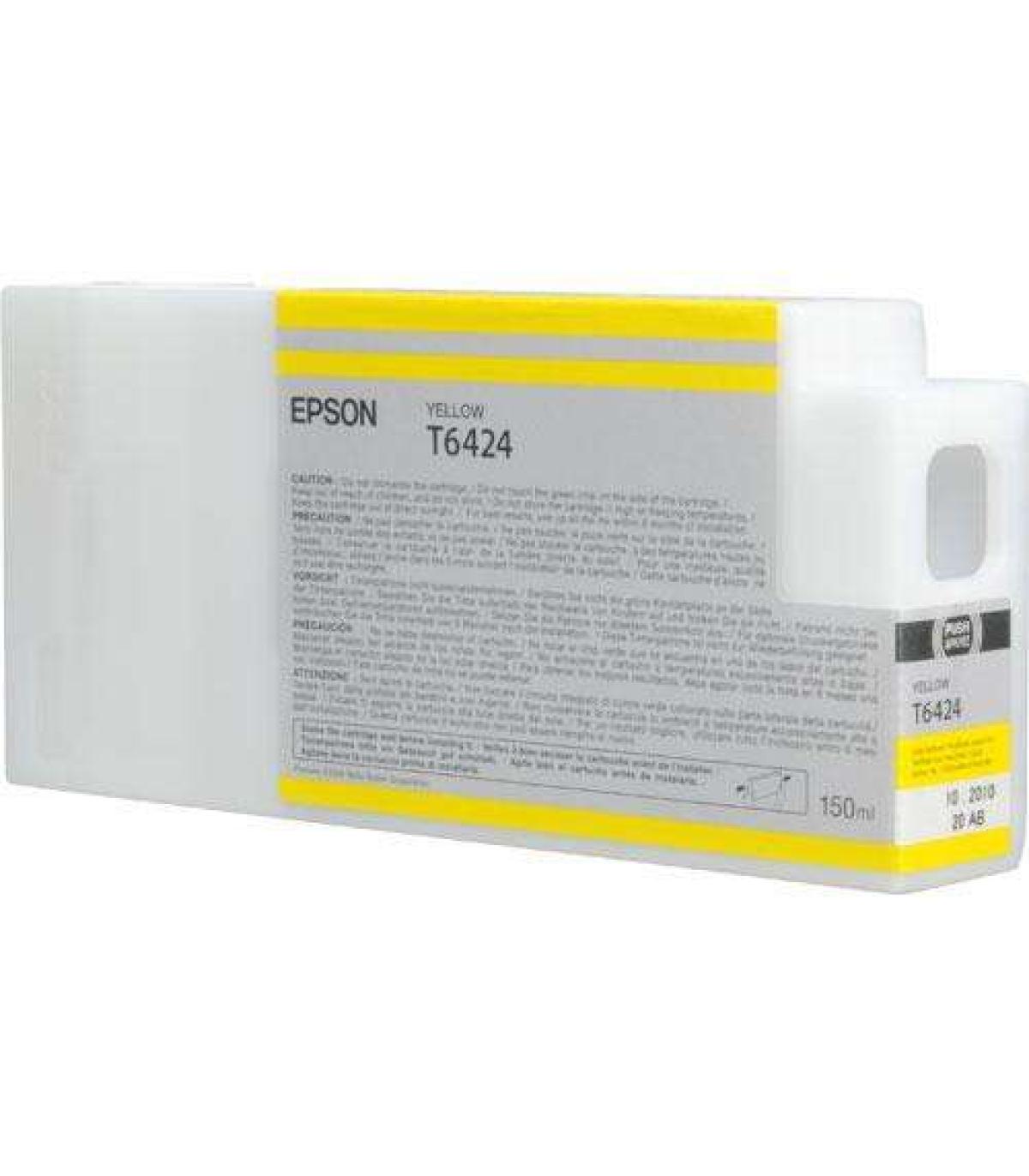 Epson T6424 Amarillo Cartucho de Tinta Original - C13T642400