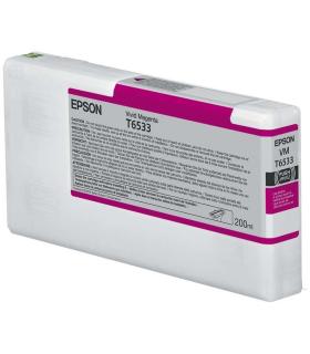 Epson T6533 Magenta Cartucho de Tinta Original - C13T653300