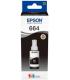 Epson T6641 Negro Botella de Tinta Original - C13T664140