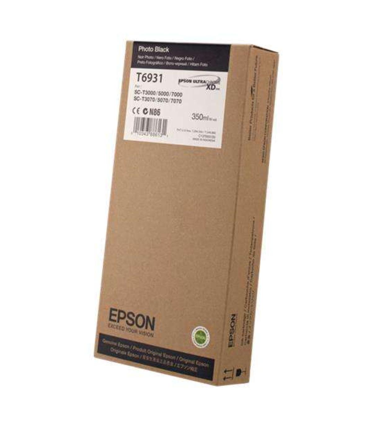 Epson T6931 Negro Photo Cartucho de Tinta Original - C13T693100