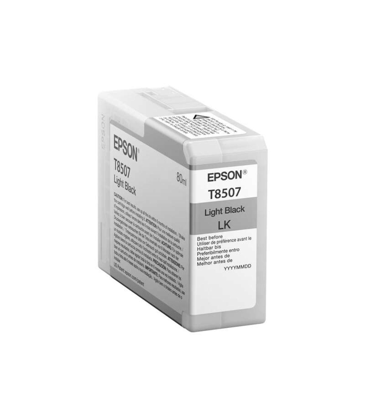 Epson T8507 Negro Light Cartucho de Tinta Original - C13T850700