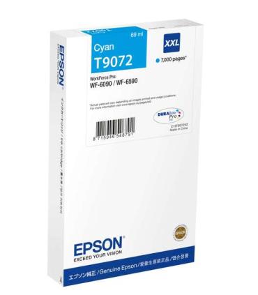 Epson T9072 Cyan Cartucho de Tinta Original - C13T907240