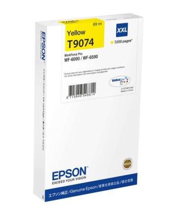 Epson T9074 Amarillo Cartucho de Tinta Original - C13T907440