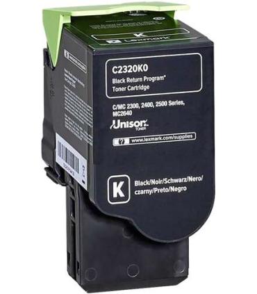 Lexmark C2325/C2425/C2535/MC2325/MC2425/MC2535/MC2640 Negro Cartucho de Toner Original - C2320K0