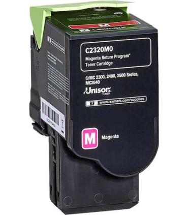 Lexmark C2325/C2425/C2535/MC2325/MC2425/MC2535/MC2640 Magenta Cartucho de Toner Original - C2320M0