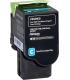 Lexmark C2325/C2425/C2535/MC2325/MC2425/MC2535/MC2640 Cyan Cartucho de Toner Original - C232HC0