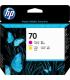 HP 70 Amarillo/Magenta Cabezal de Impresion Original - C9406A