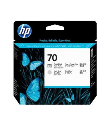 HP 70 Negro Photo/Gris Claro Cabezal de Impresion Original - C9407A