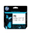 HP 70 Negro Photo/Gris Claro Cabezal de Impresion Original - C9407A