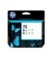 HP 70 Azul/Verde Cabezal de Impresion Original - C9408A