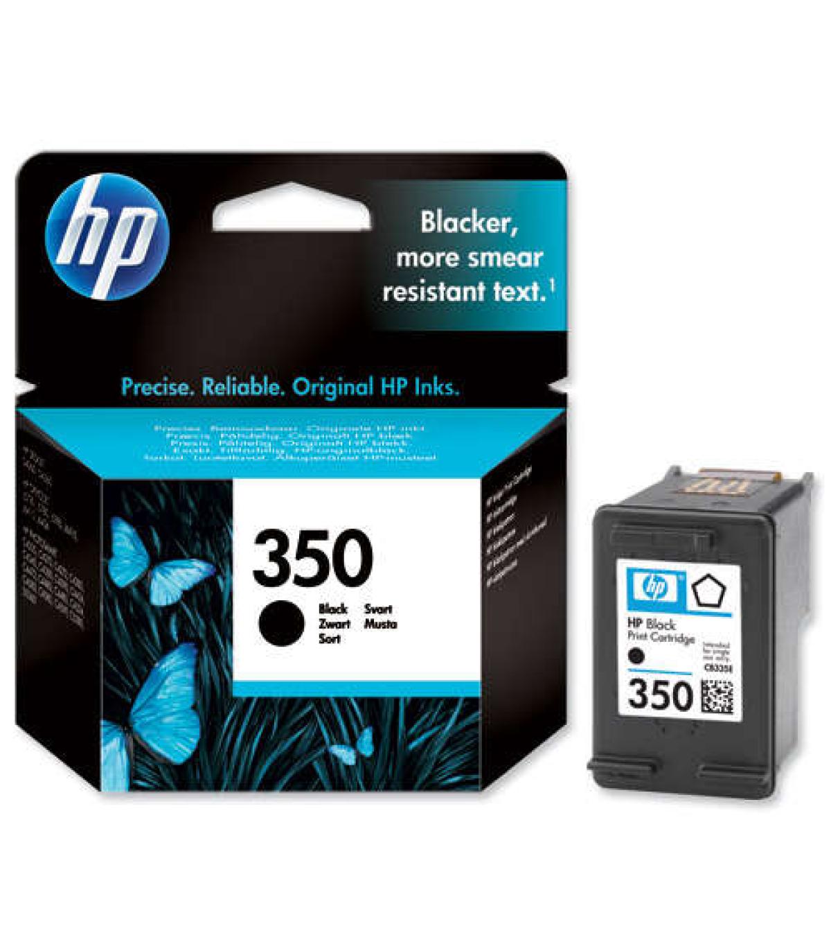 HP 350 Negro Cartucho de Tinta Original - CB335EE
