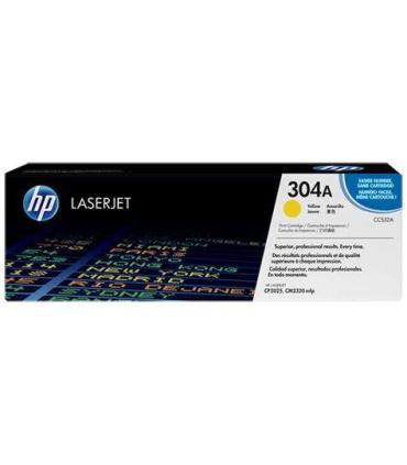 HP CC532A Amarillo Cartucho de Toner Original - 304A