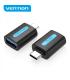 Vention Adaptador USB-C Macho a USB 3.0 A Hembra - Color Negro
