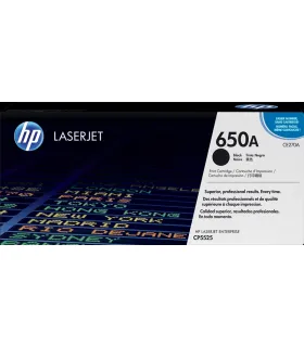 HP CE270A Negro Cartucho de Toner Original - 650A