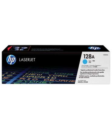 HP CE321A Cyan Cartucho de Toner Original - 128A
