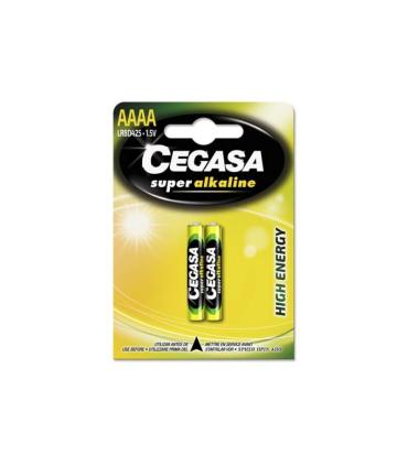 Cegasa Super Alkaline LR8D425 Pack de 2 Pilas AAAA - Alta Tecnologia - Fiabilidad - Elevado Rendimiento - Maximas Prestaciones