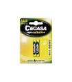 Cegasa Super Alkaline LR8D425 Pack de 2 Pilas AAAA - Alta Tecnologia - Fiabilidad - Elevado Rendimiento - Maximas Prestaciones