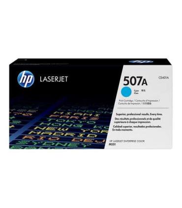 HP CE401A Cyan Cartucho de Toner Original - 507A