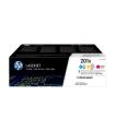 HP CF401X/CF402X/CF403X Pack de 3 Cartuchos de Toner Originales - 201X