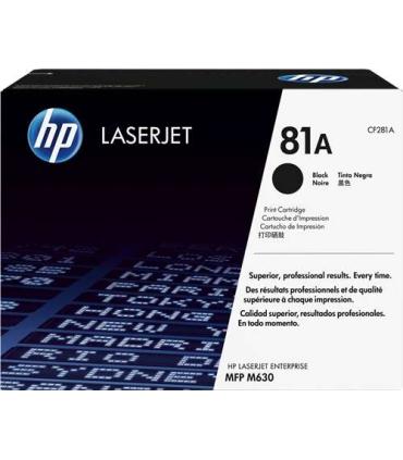 HP CF281A Negro Cartucho de Toner Original - 81A