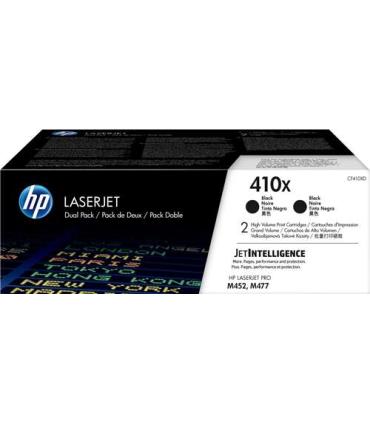 HP CF410X Negro Pack de 2 Cartuchos de Toner Originales - 410X