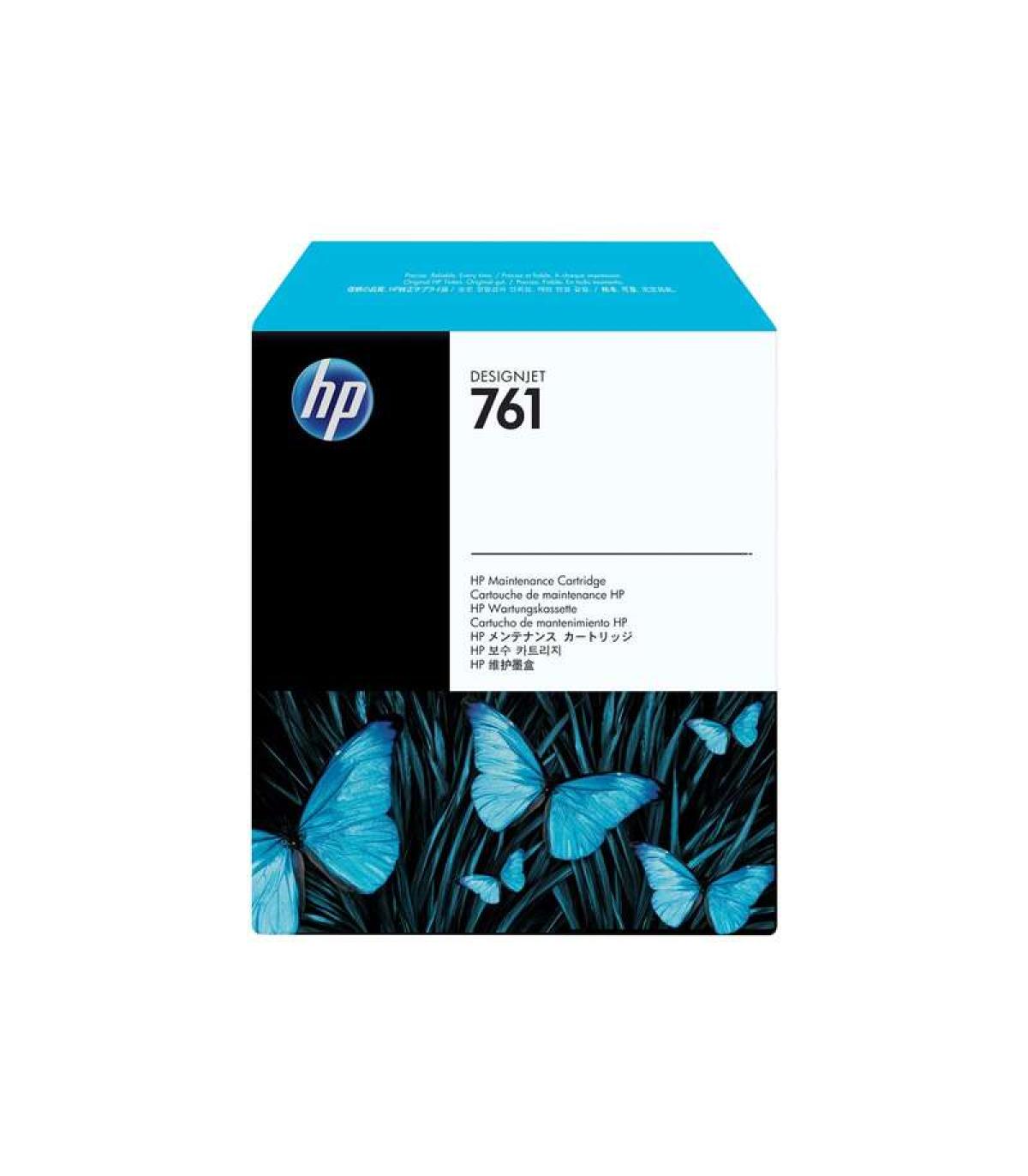 HP 761 Transparente Cartucho de Mantenimiento Limpiador Original - CH649A