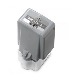 Canon PFI1000 Gris Cartucho de Tinta Pigmentada Generico - Reemplaza PFI1000GY/0552C001