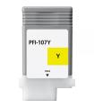 Canon PFI107 Amarillo Cartucho de Tinta Generico - Reemplaza PFI107Y/6708B001