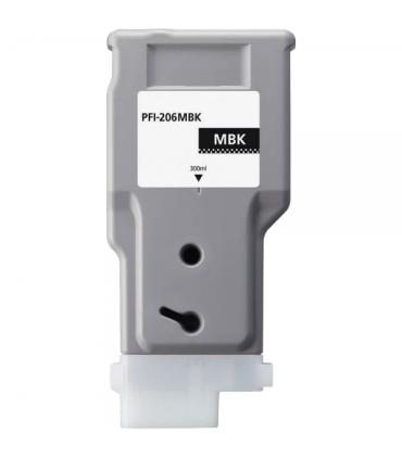 Canon PFI206 Negro Mate Cartucho de Tinta Pigmentada Generico - PFI206MBK/5302B001