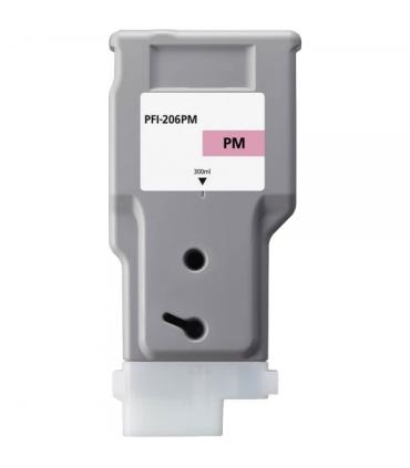 Canon PFI206 Magenta Photo Cartucho de Tinta Pigmentada Generico - Reemplaza PFI206PM/5308B001