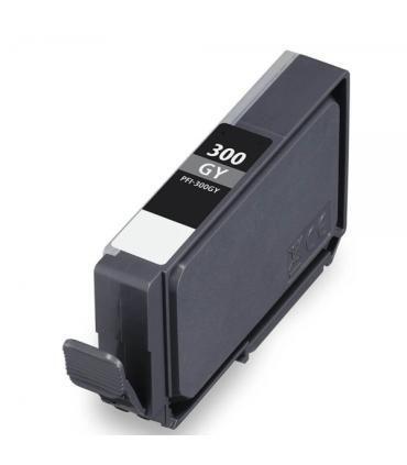 Canon PFI300 Gris Cartucho de Tinta Pigmentada Generico - Reemplaza 4200C001/PFI300GY