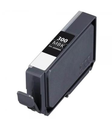 Canon PFI300 Negro Mate Cartucho de Tinta Pigmentada Generico - Reemplaza 4192C001/PFI300MBK