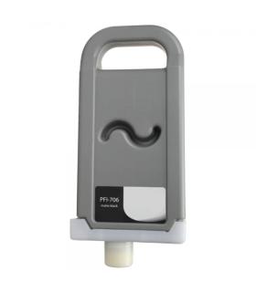Canon PFI706 Negro Mate Cartucho de Tinta Pigmentada Generico - Reemplaza 6680B001
