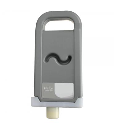 Canon PFI706 Gris Photo Cartucho de Tinta Pigmentada Generico - Reemplaza 6691B001